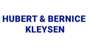 Hubert & Bernice Kleysen